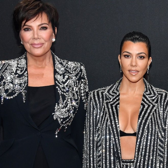 Kourtney Kardashian Playfully Calls Out Kris Jenner Over Name Change
