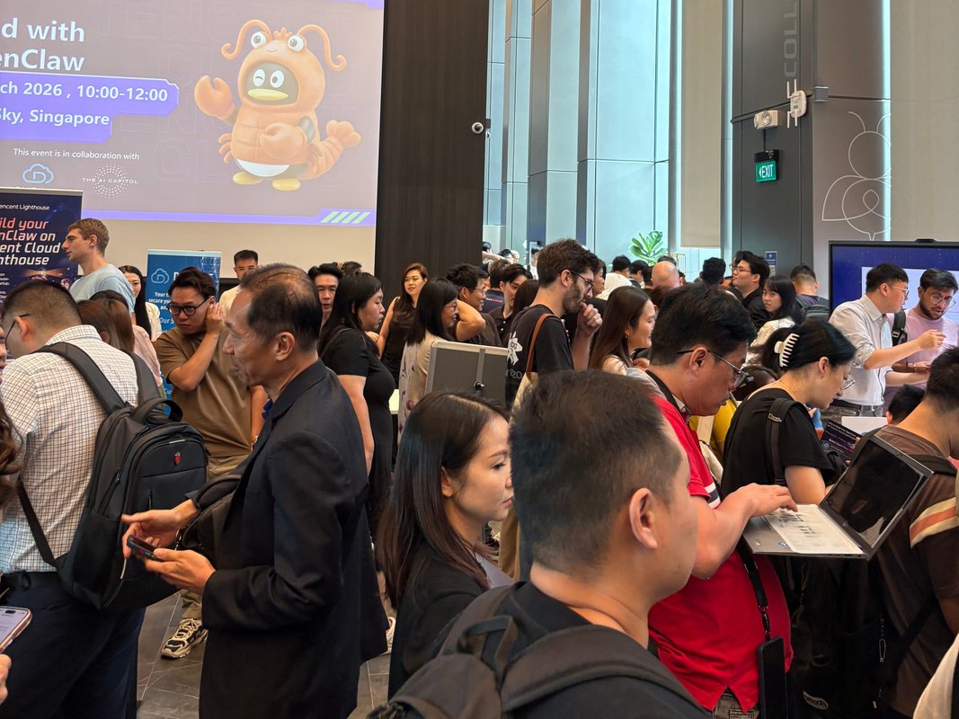 I went to an OpenClaw installation event at Tencent's office. People were raring to go, and the FOMO is real.