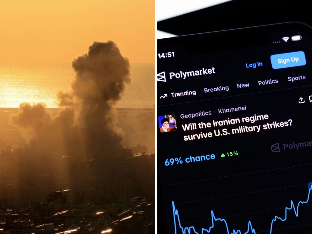 Polymarket let people bet on when Iran would strike Israel. A journalist who covered the war got death threats.