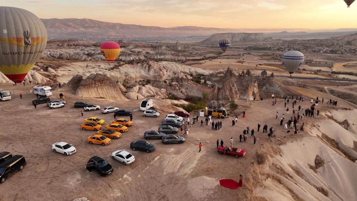 "Kapadokya'daki Balon Turları: için Denetim Uygulamaları Yenileniyor"