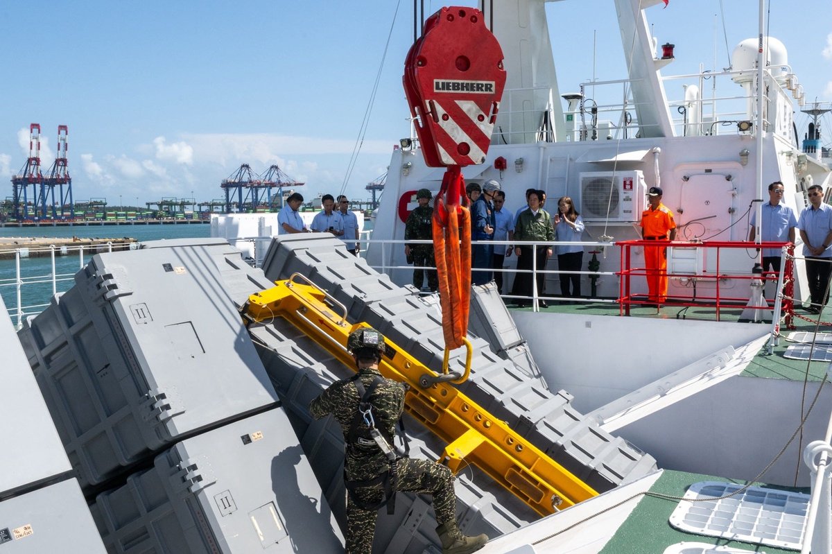 Taiwan packed its new coast guard vessels with anti-ship missiles. Now it's readying them for a fight with China.