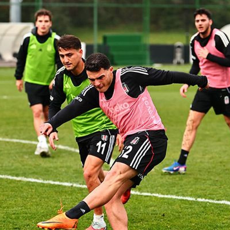 "Beşiktaş, Konyaspor maçı için hazırlıklara başladı!"