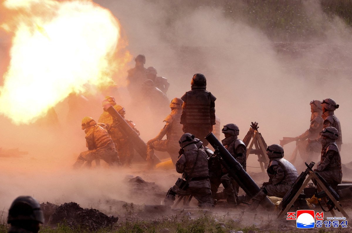 For Ukrainian troops, the North Korea problem: isn't soldiers launching assaults. It's artillery, lawmaker says.