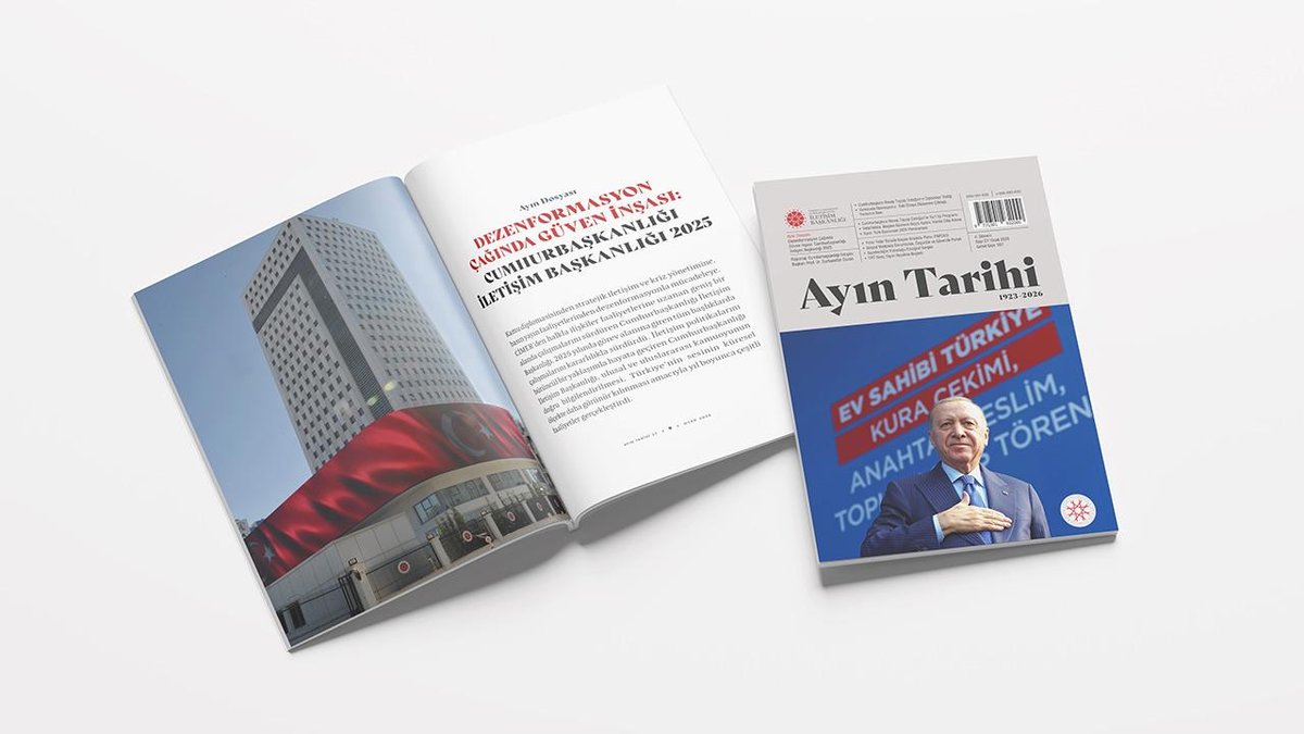İletişim Başkanlığı'nın "Ayın Tarihi" dergisinin 2026 Ocak sayısı çıktı