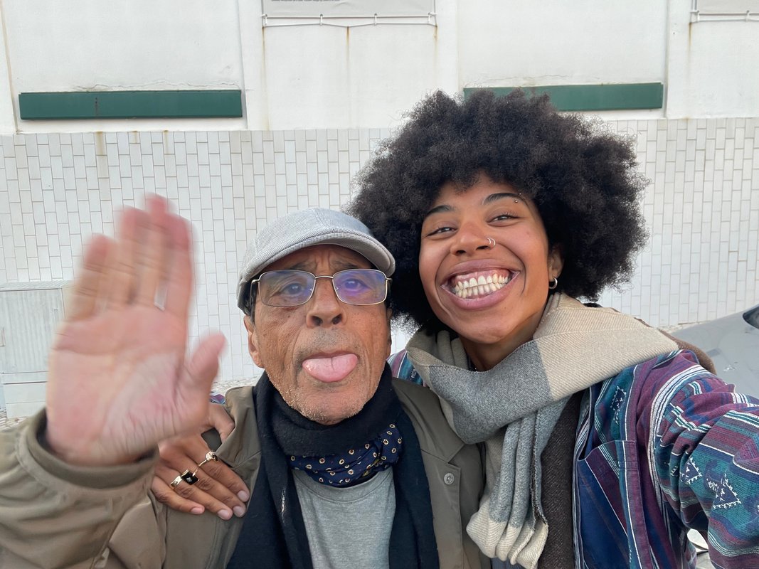 My 78-year-old grandfather visits me regularly since I moved to Portugal. I cherish our relationship.