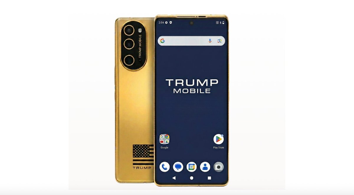 The Trump phone has a new look — but: it's still not clear when it will be released