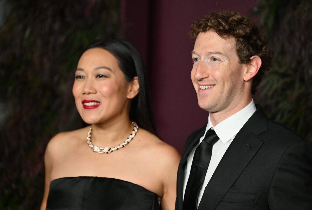 Mark Zuckerberg and Priscilla Chan step out in matching Prada loafers at Milan Fashion Week