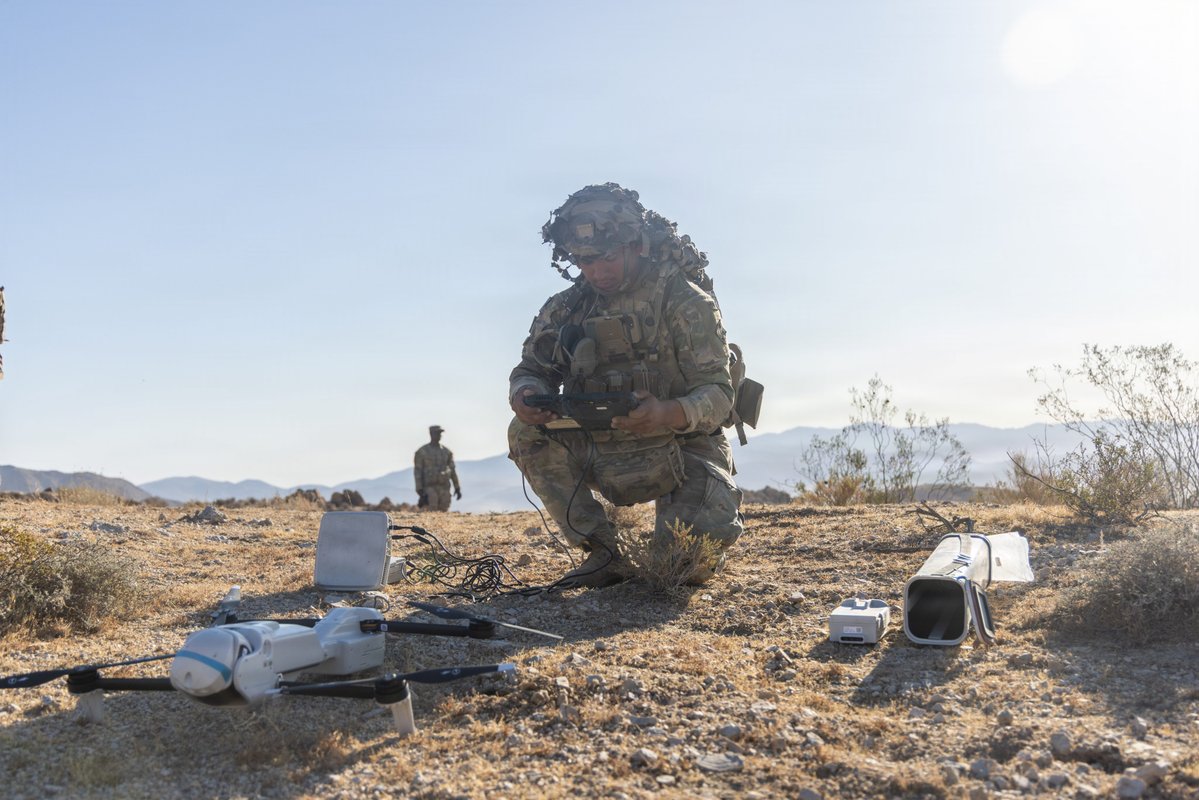 Out in the desert, US soldiers have been working out: what it takes to keep their drones moving in punishing conditions