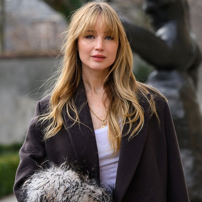 See Jennifer Lawrence's Nostalgic Brunette Hair Transformation