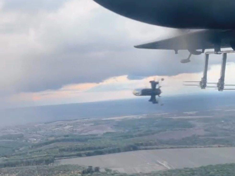Ukraine's Soviet-era 'Shahed hunter' turboprop plane: is launching interceptor drones from the sky