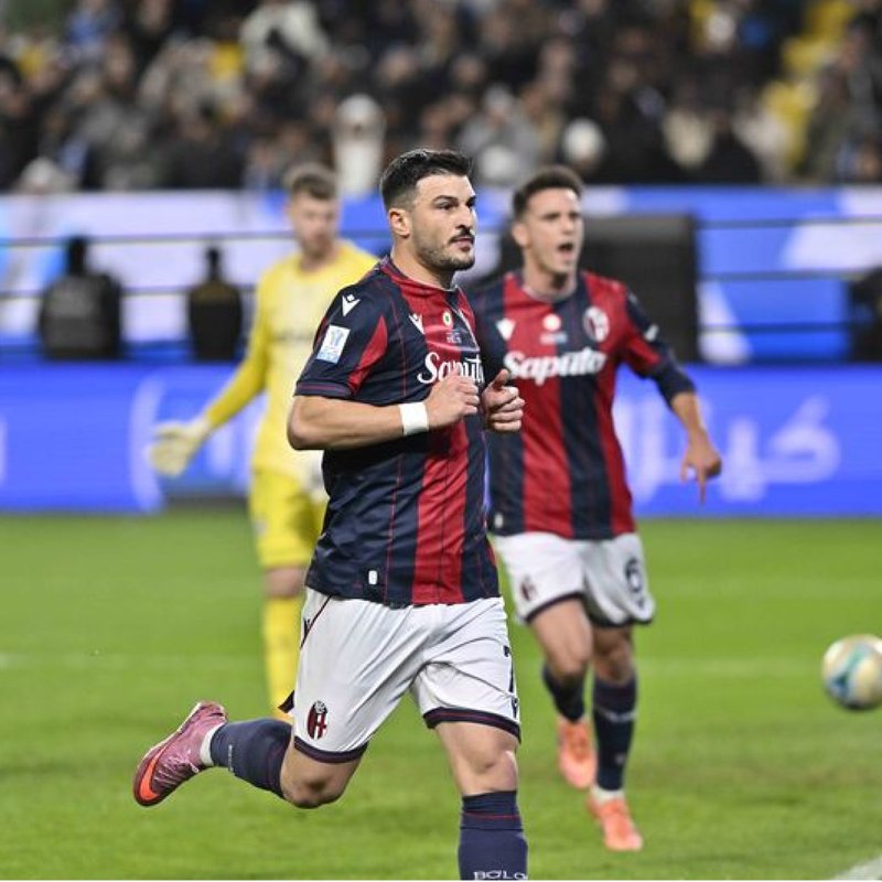 "Bologna, İtalya Süper Kupa finaline adını yazdırdı!"