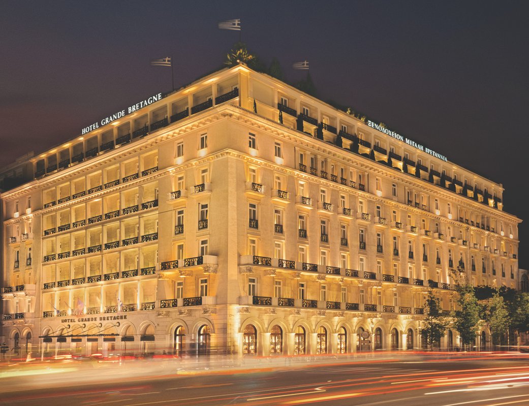 I stayed at the most famous hotel in Athens. Its rooftop restaurant: with Acropolis views can't be missed, even if you're not a guest.