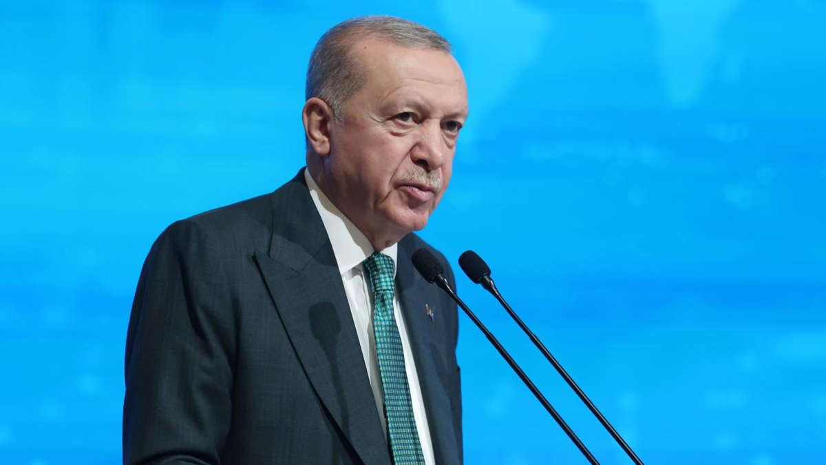 Cumhurbaşkanı Erdoğan, Müslüman Amerikan Cemiyeti Kongresi'ne hitap etti.