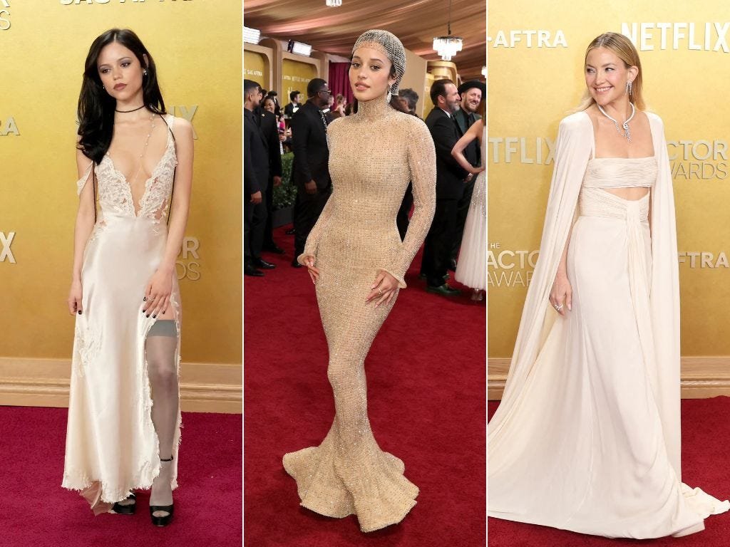 The best-dressed celebrities at the 2026 Actor Awards