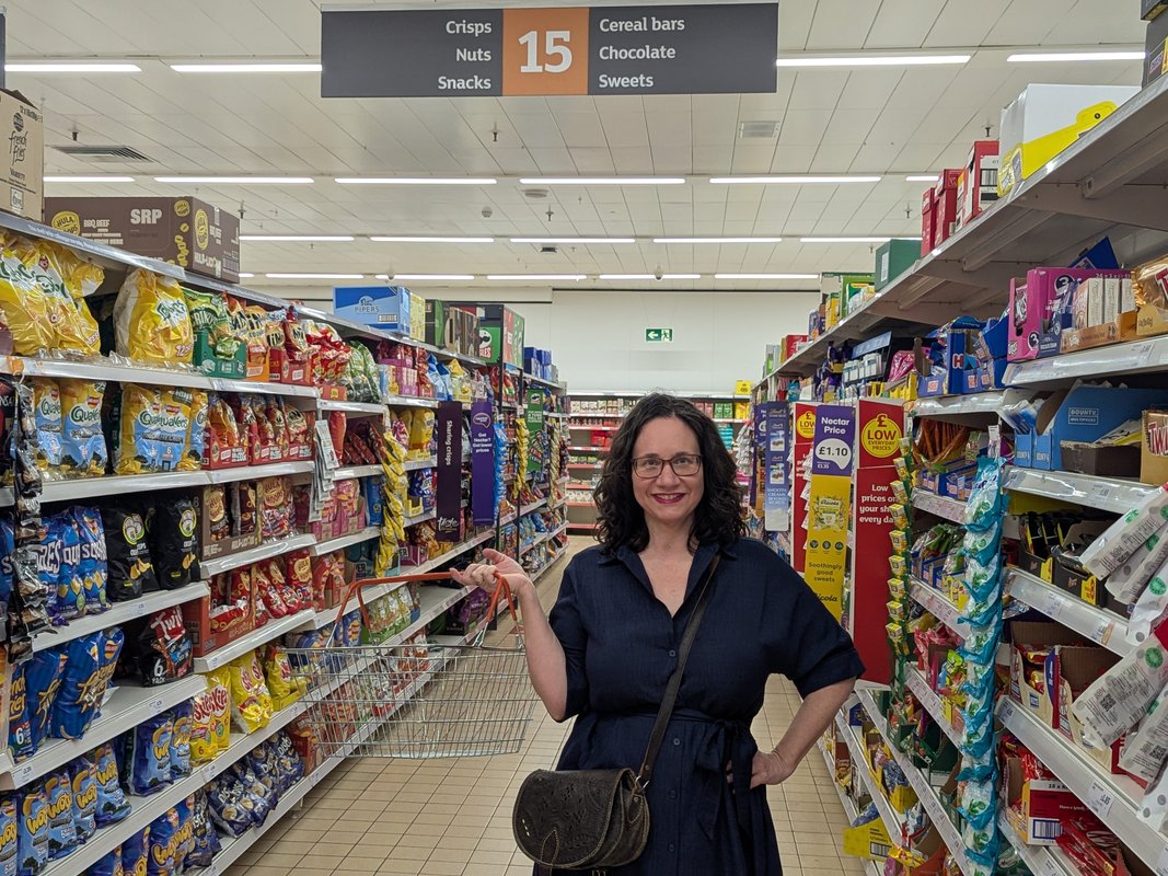 I'm an American living in the UK. I didn't expect grocery shopping to be filled with so many surprises.