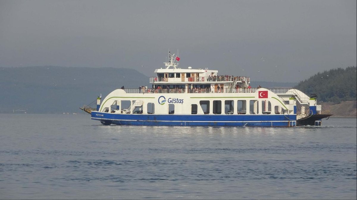 Bozcaada feribot seferlerinden bazıları cereyan ettirilemeyecek