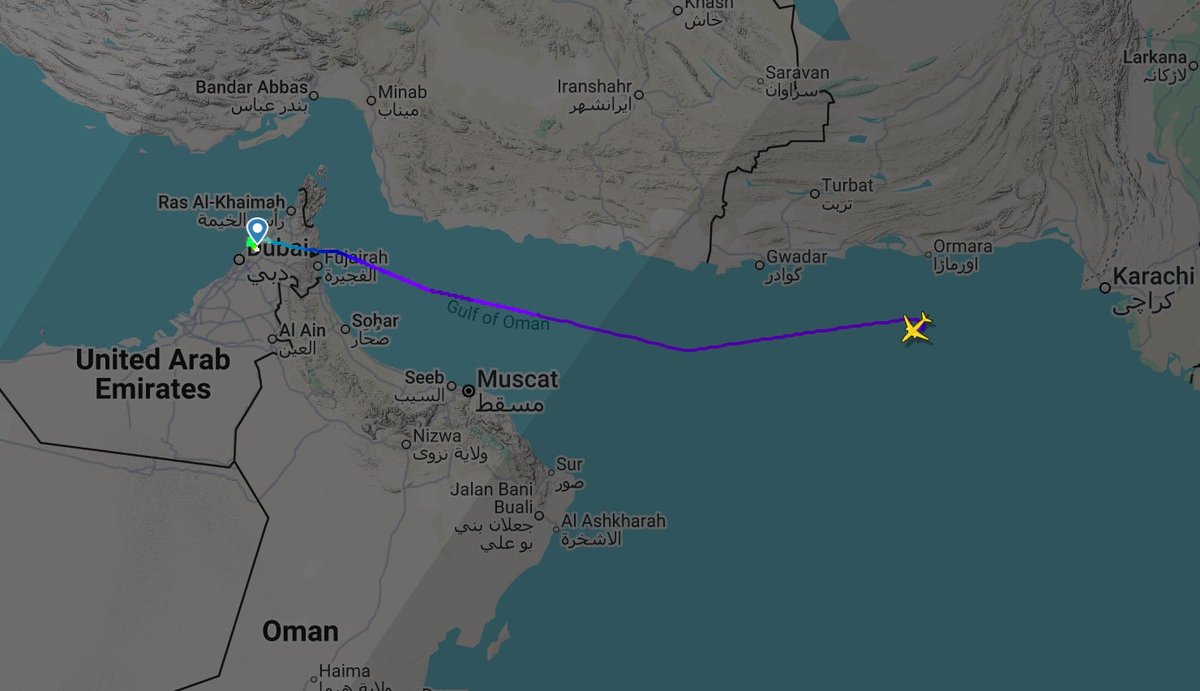A Boeing 737 plane has disappeared off the coast of Pakistan