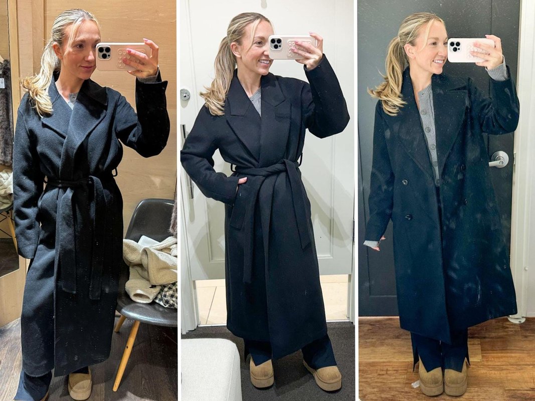 "Gap, Banana Republic ve Old Navy'de mont denedim; kaliteli bir parçanın yatırım yapmaya değer olduğunu hatırlattı."