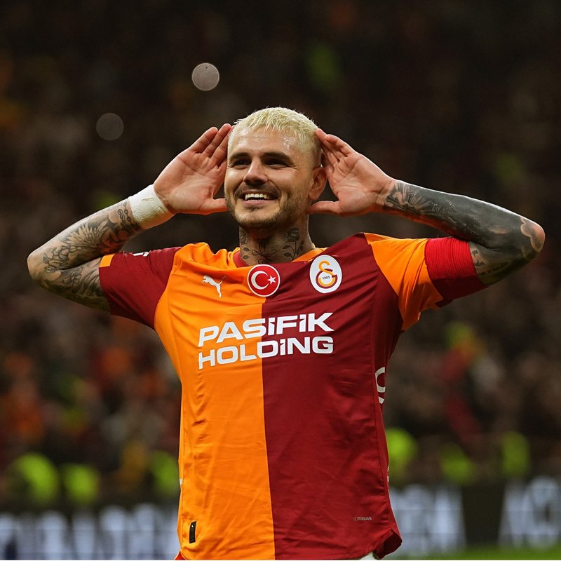 "Galatasaray'da sezonun ilk devresinde en çok gol atan oyuncu Icardi"