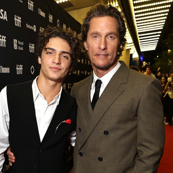 Matthew McConaughey's Son Levi Is His Twin in 18th Birthday Photo